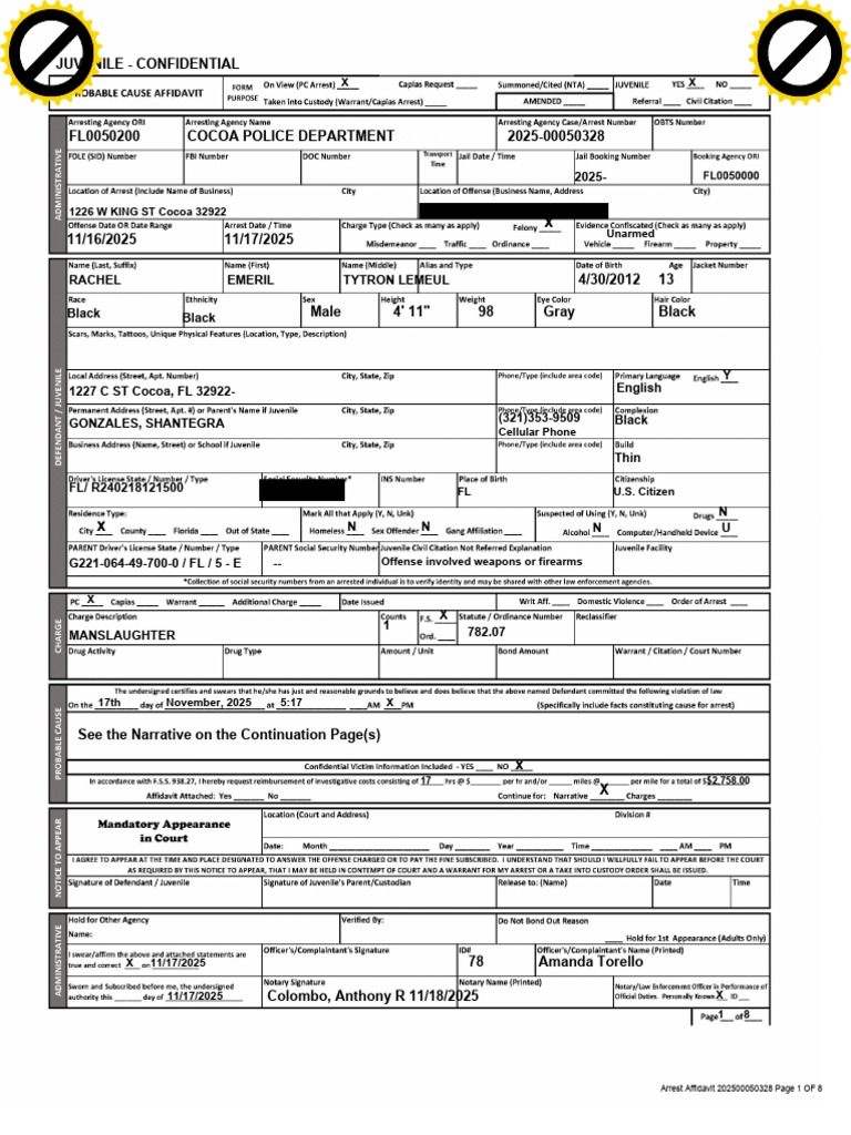 Emeril Tytron Lemeul Rachel Case | PDF | Detective | Criminal Justice