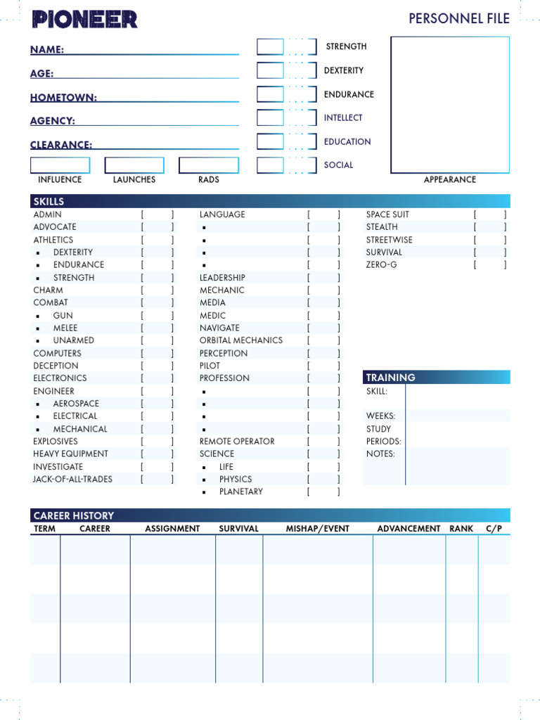 Comprehensive Personnel File Overview | PDF | Flight | Astronautics