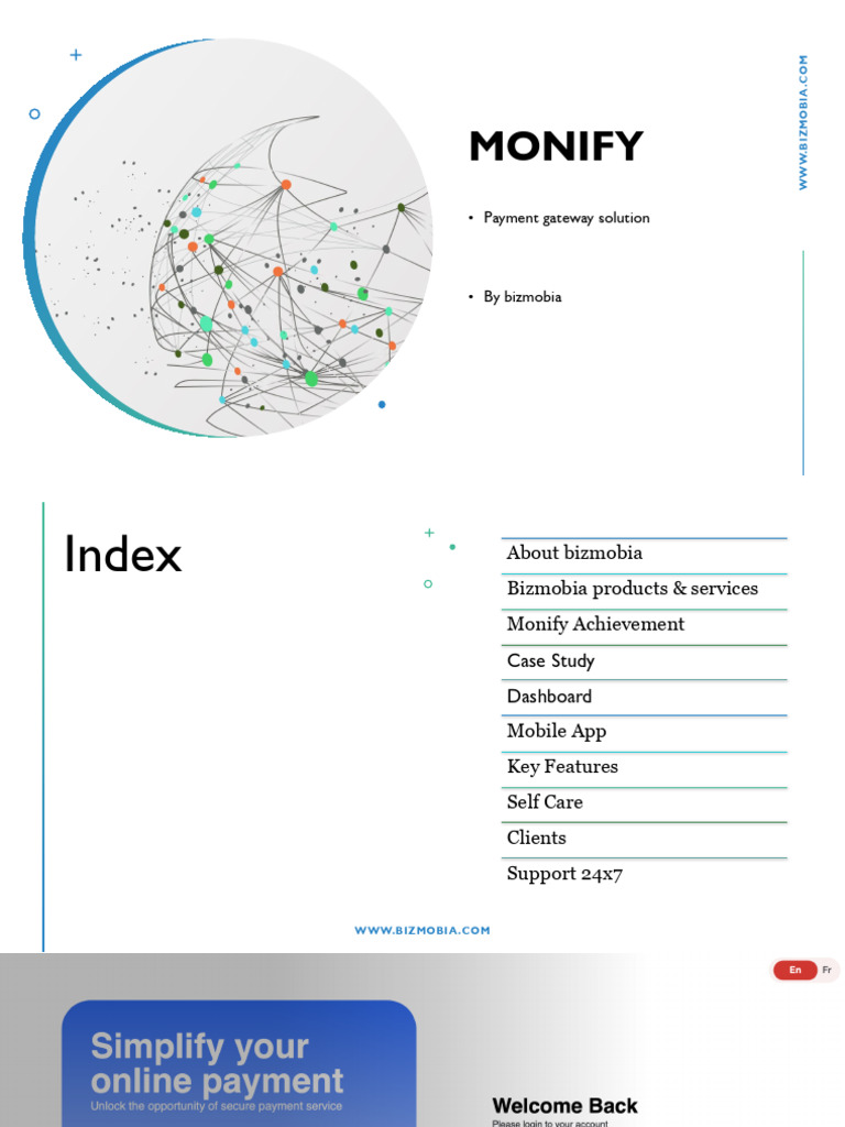 Monify: Advanced Payment Gateway Solution | PDF | Financial Technology ...