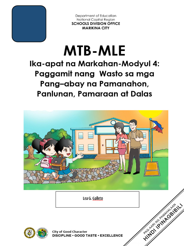 MTB Grade 2 - Q4 - M4 Version 2 | PDF