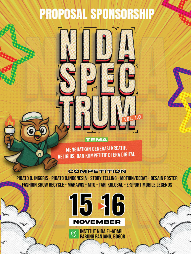 Proposal Sponsorship NIDA SPECTRUM 2025 | PDF