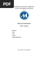 Best Practicum Report Format Guide | PDF | Psychotherapy | Counseling ...