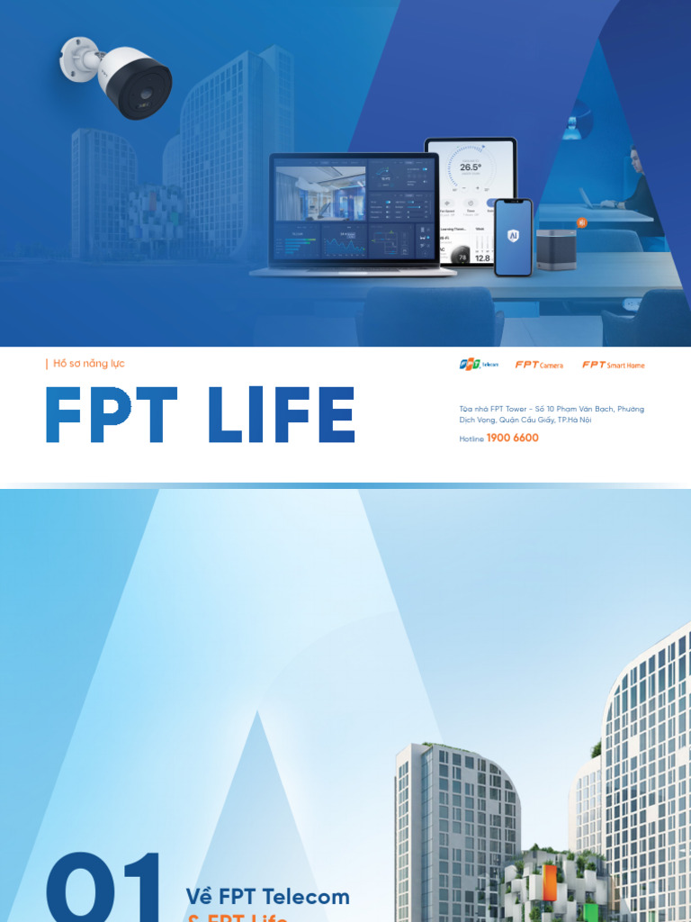 Hồ Sơ Năng Lực FPT Life - FPT Telecom 2024 (Bản Online) | PDF