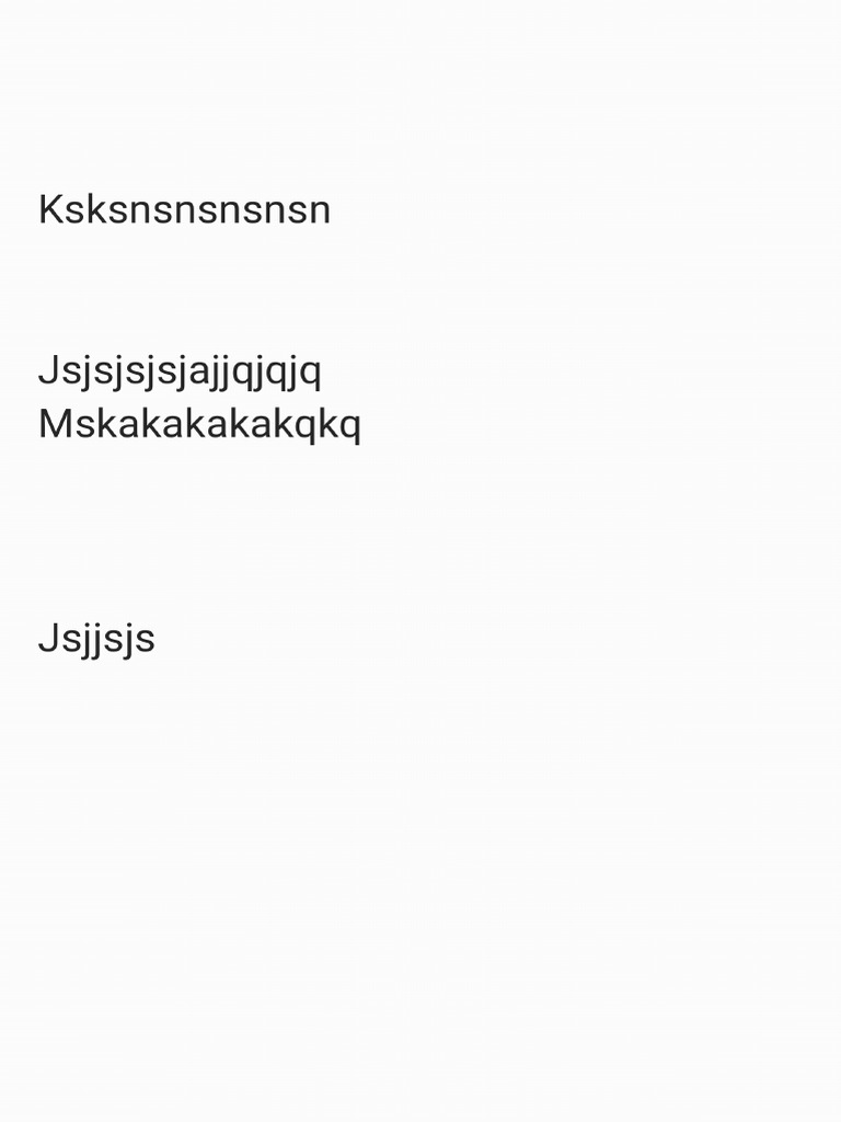 Jsjjsjsjs 1a | PDF