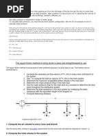 HVAC Static Pressure Calculations Guide | PDF | Duct (Flow) | Equipment