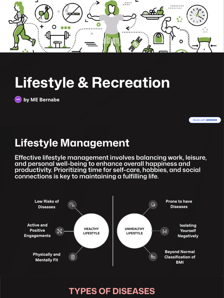 Lifestyle and Recreation | PDF | Obesity | Determinants Of Health