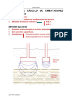 Calculo de CIMENTACIONES