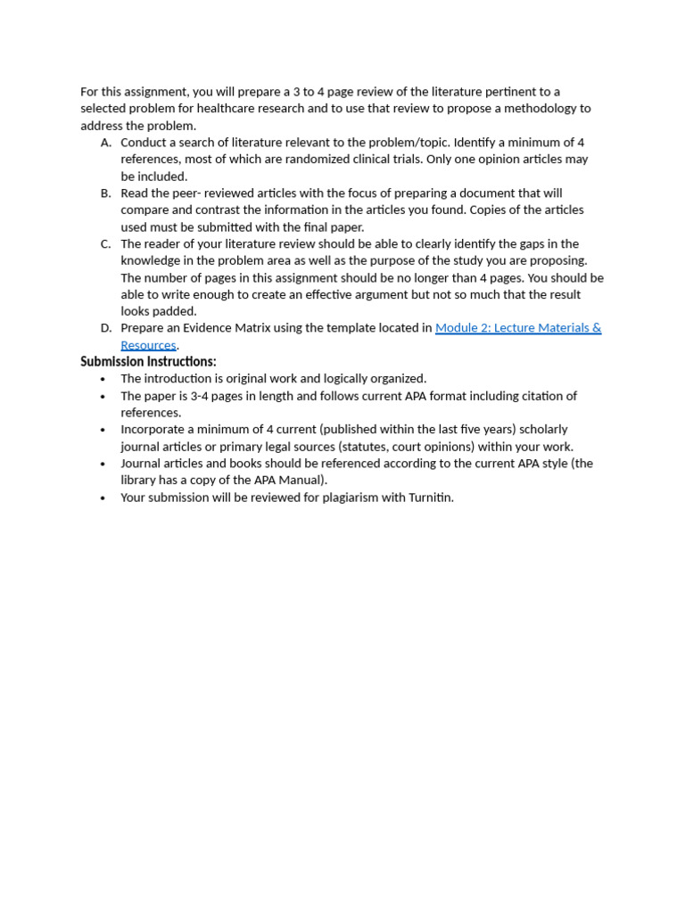 Nur 611 Week 3 Assignment 1 | PDF