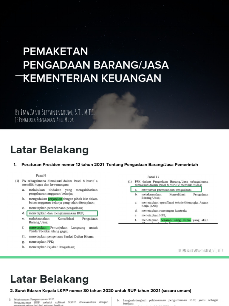 Materi Pemaketan | PDF