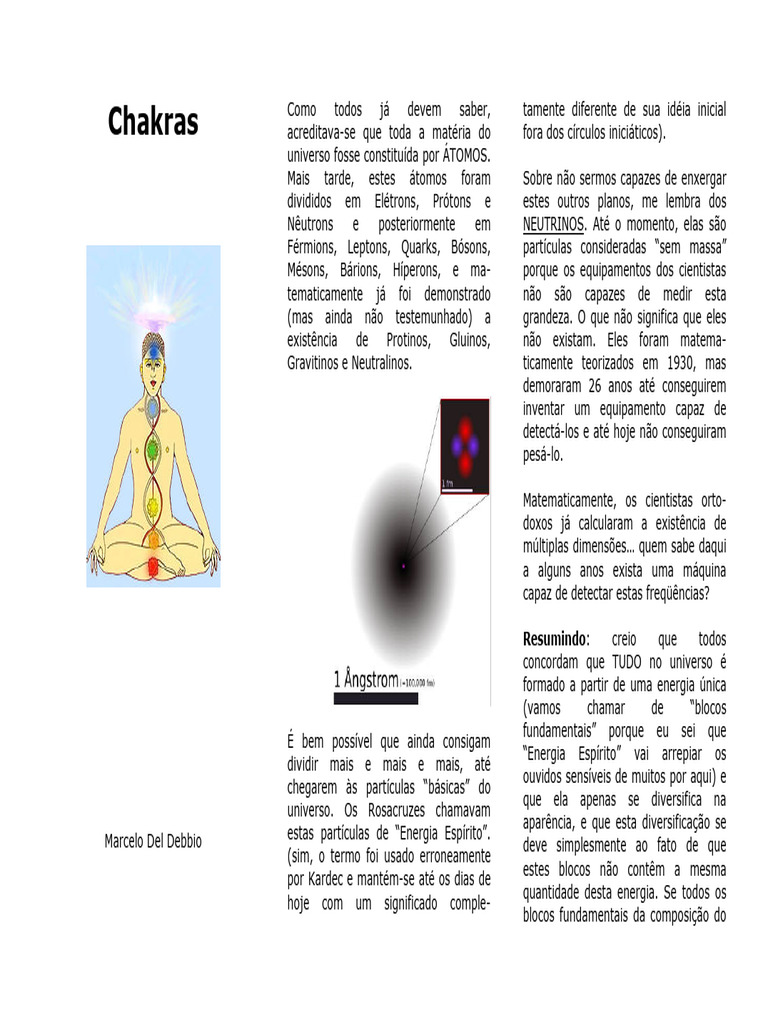 Entendendo Chakras e Vibrações Energéticas | PDF | Chacra | Partícula ...