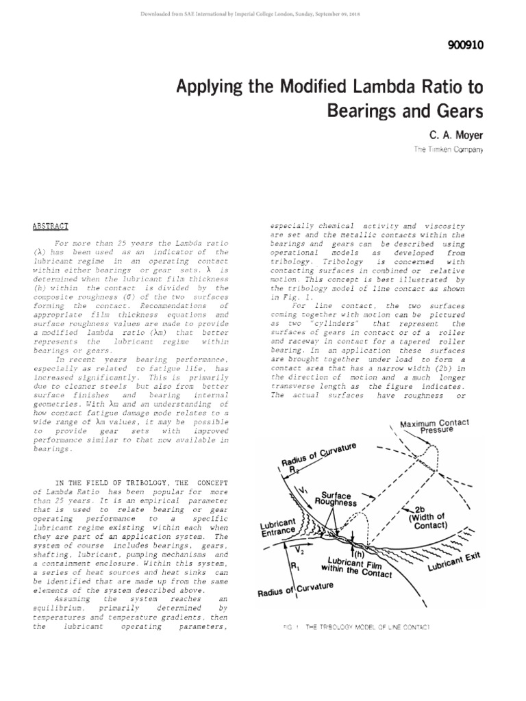 Modified Lambda | PDF