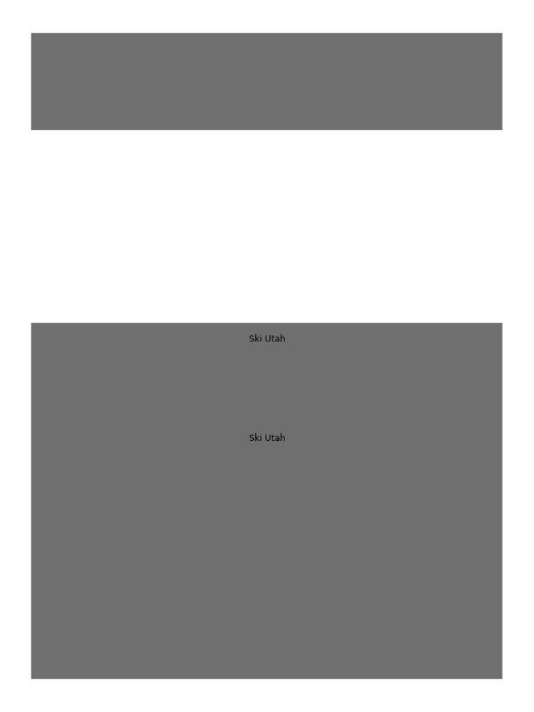 2019 Word 104 SkiResorts | PDF | Utah | Salt Lake City