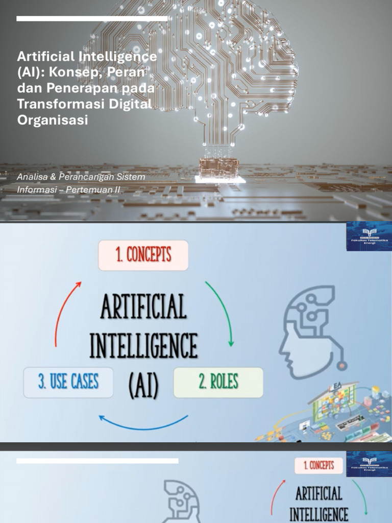 AI dalam Transformasi Digital Organisasi | PDF