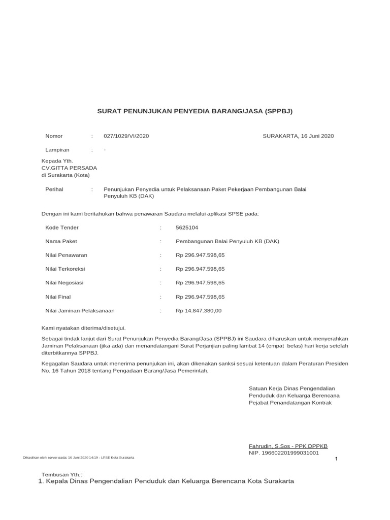 SPPBJ | PDF