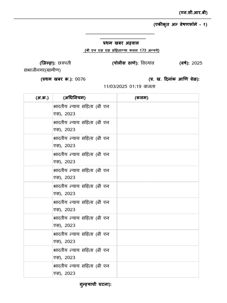 0076 Publish FIR | PDF