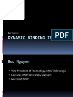 Dynamic Binding in C#: Buu Nguyen