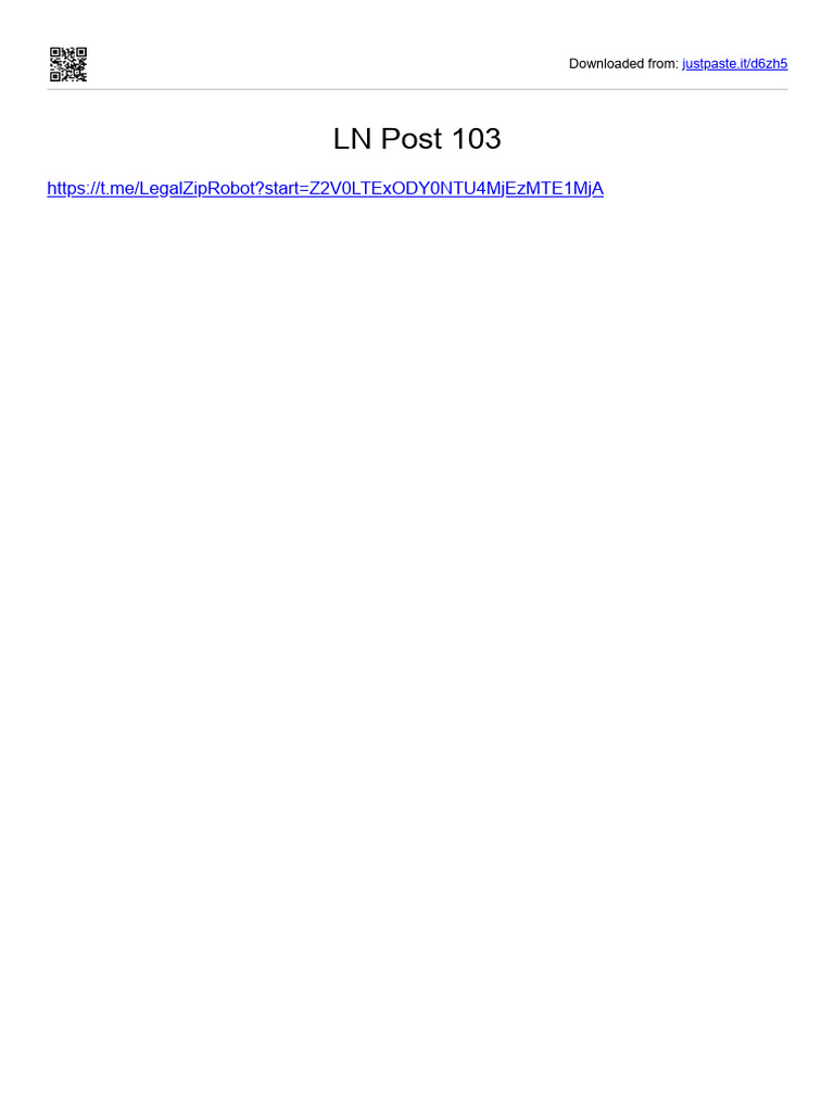 LN Post 103: Downloaded From | PDF