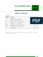 Manual técnico monitor de temperatura TM1 e TM2