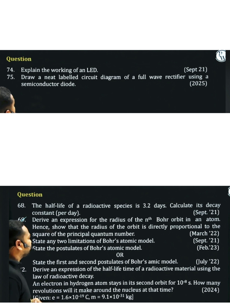 Boards Physics Pyq Part 2 PDF | PDF
