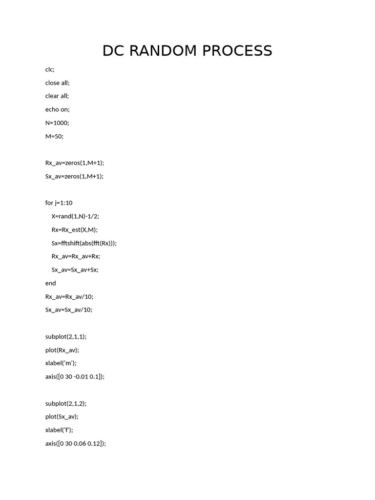 DC Random Process 6 PDF