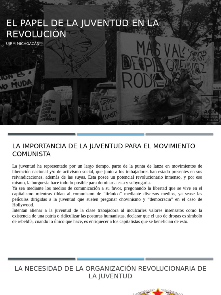 EL Papel de La Juventud en La Revolución | PDF | Comunismo | marxismo