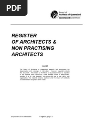 Register Of Architects 13jan2012 2