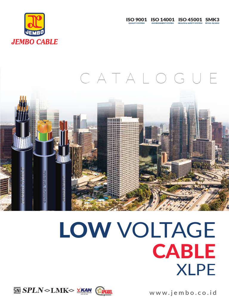 Low Voltage XLPE Cable Catalogue | PDF | Alternating Current ...