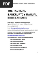 Download The Tactical Chapter 7 13 Bankruptcy Manual by ntshadow SN9517490 doc pdf