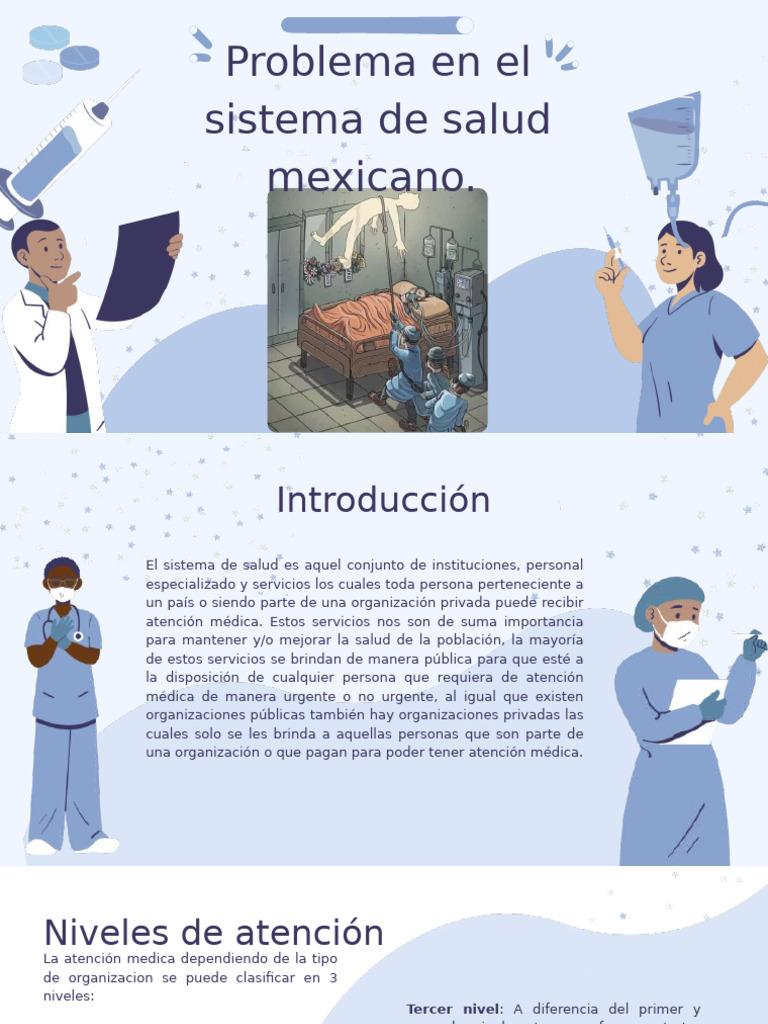 Problemas del sistema de salud en México | PDF | Cuidado de la salud ...
