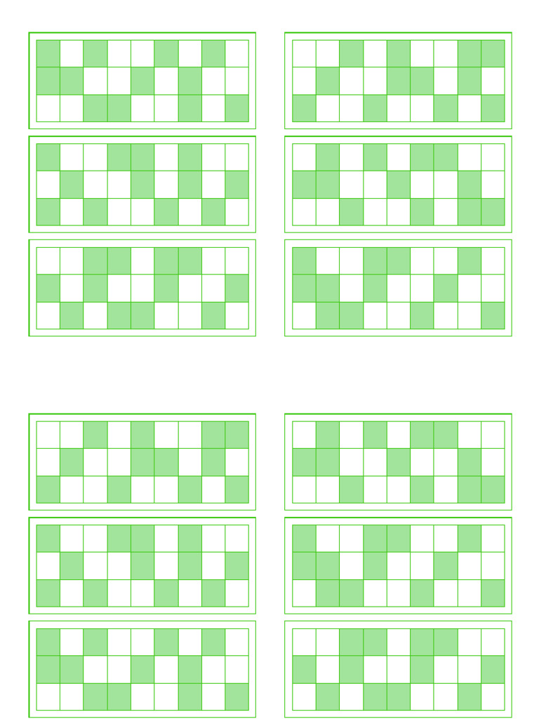 Cartons de Bingo 75 à Imprimer