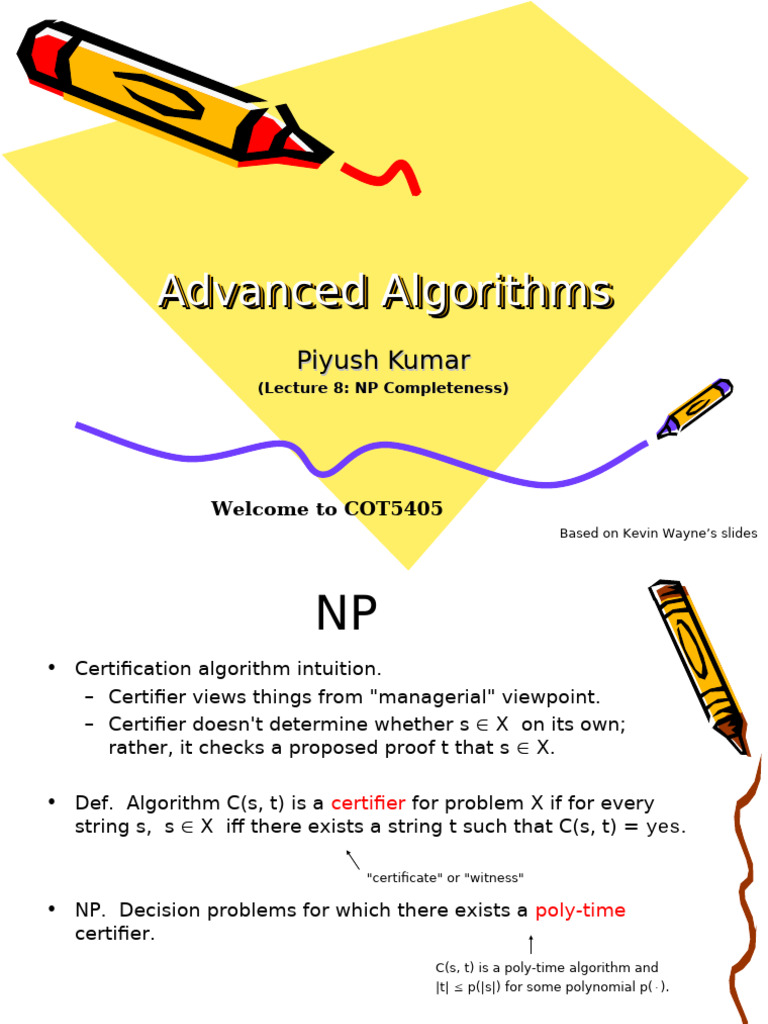 Lecture 8 | PDF | Time Complexity | Algorithms