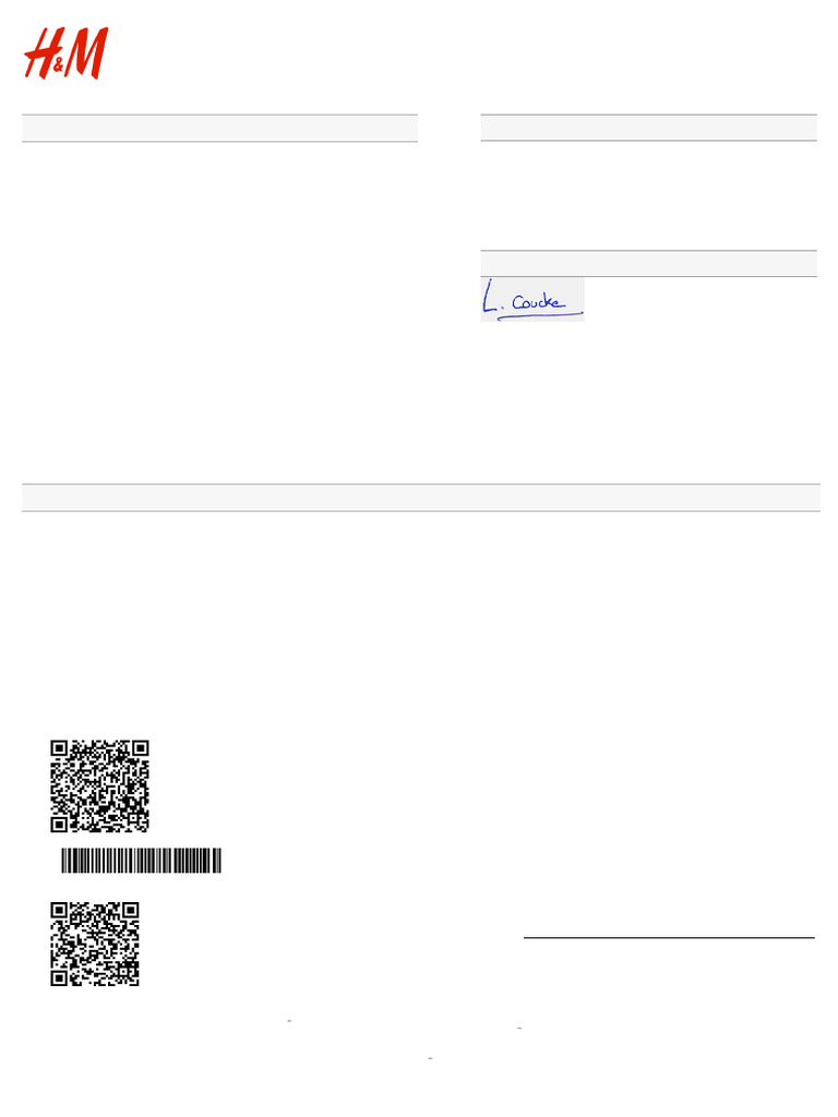 H&M Tax Invoice for Order K796040921 | PDF | Invoice | Government Finances
