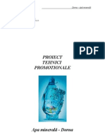 Tehnici Promotion Ale - Apa Minerala Dorna