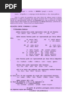 fonemas e grafias e acentuação