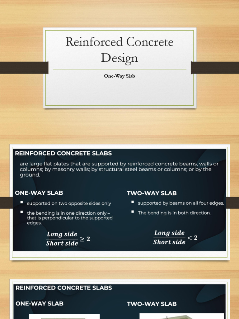 Lesson 6. Design of One Way Slab | PDF