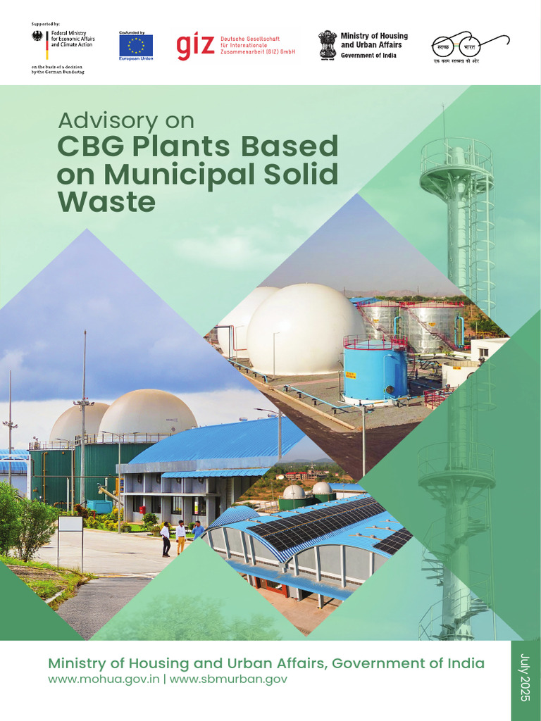 CBG Plants from Municipal Waste Advisory | PDF | Anaerobic Digestion ...