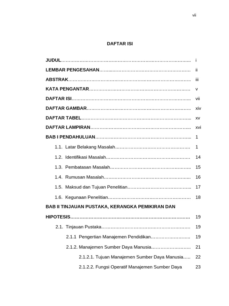 DAFTAR ISI | PDF