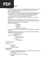 Anesthesia Machine Safety Checklist | PDF | Anesthesia | Respiration