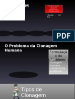 A Clonagem Humana Versão 2