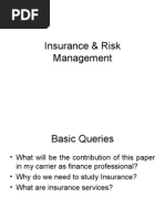 Insurance & Risk Management