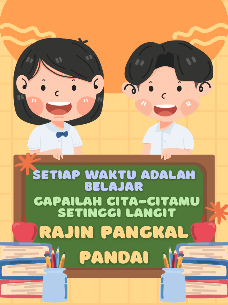 Rajin Pangkal Pandai Poster | PDF