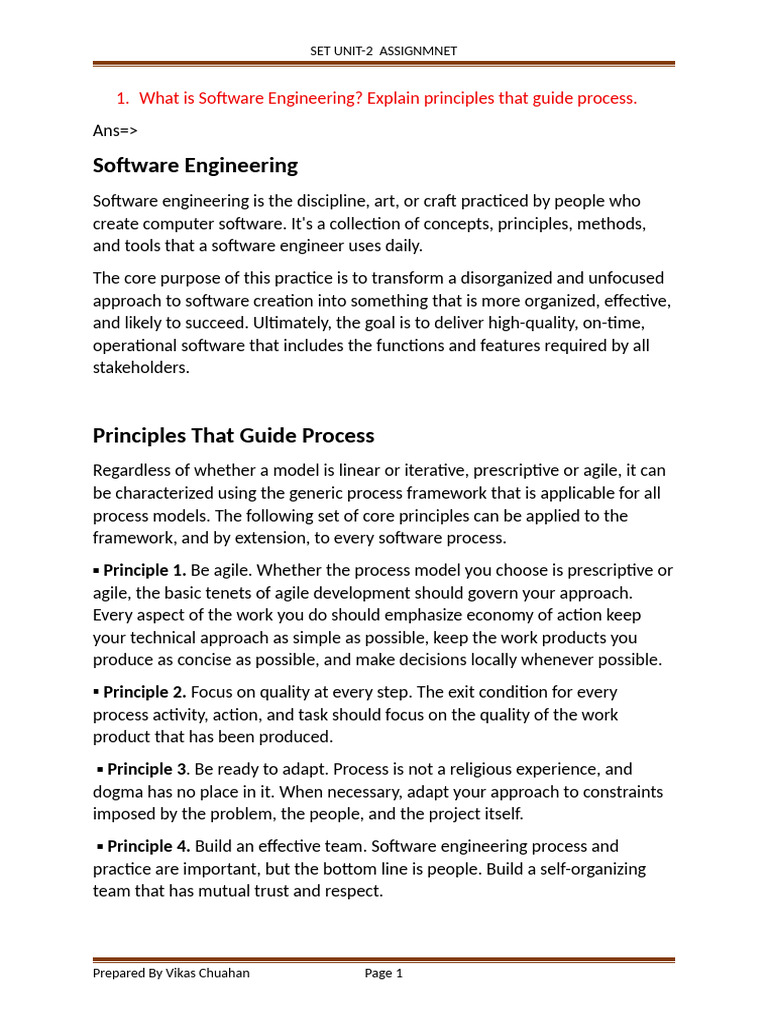 Set Unit-2 Assignmnet | PDF | Use Case | Agile Software Development