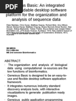 Geneious Basic: An Integrated and Extendable Desktop Software Platform For The Organization and Analysis of Sequence Data