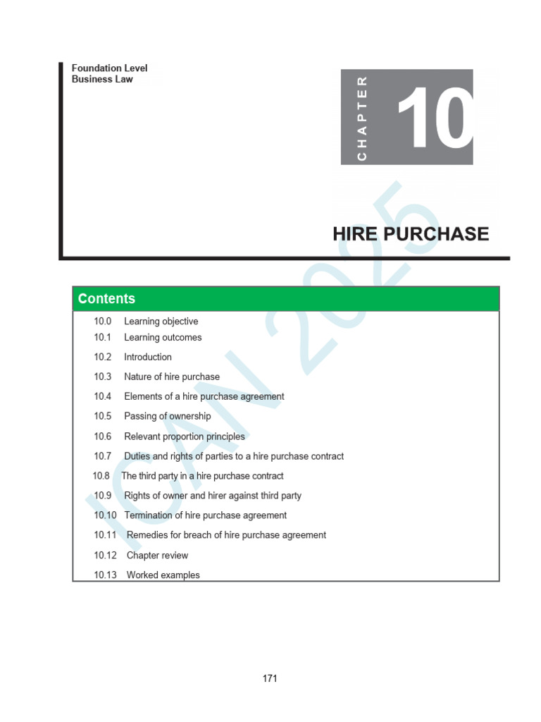 Understanding Hire Purchase Agreements | PDF | Breach Of Contract ...