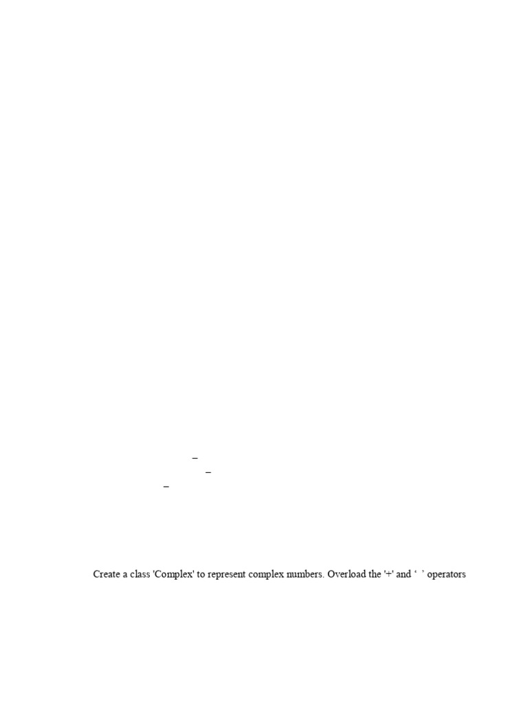 C++ Problem Statements and Solutions | PDF | Method (Computer ...
