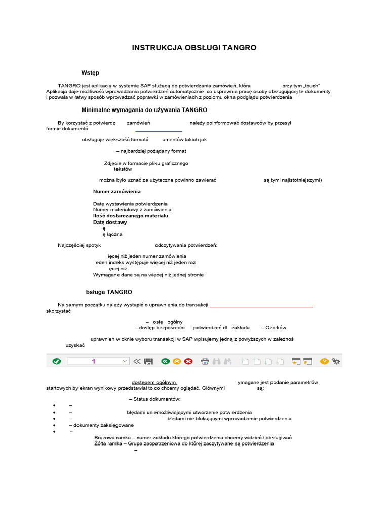 Tangro Instrukcja | PDF