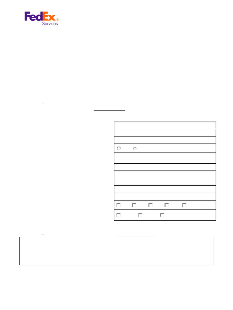 FedEx API Label Evaluation Guide | PDF