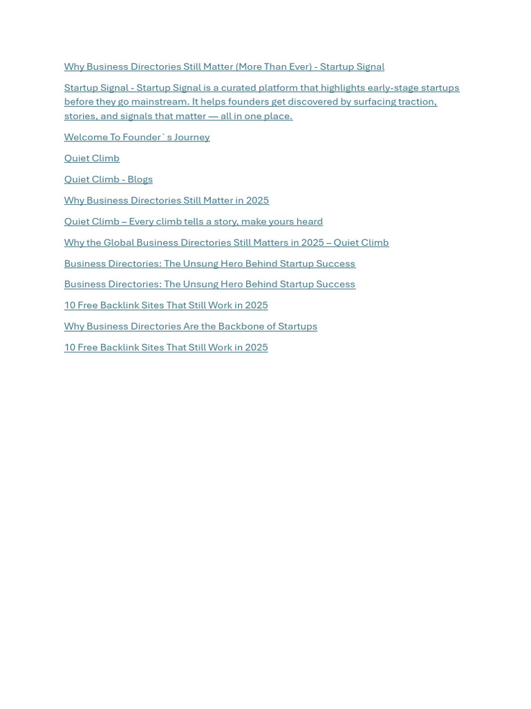 Indexing Links | PDF