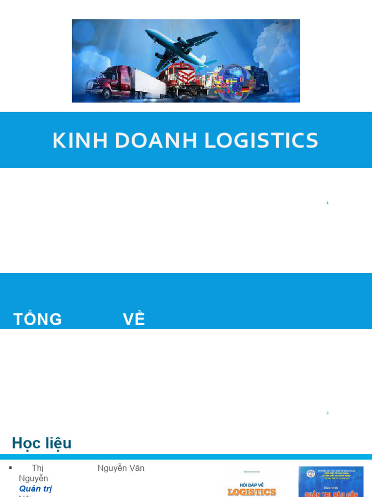 T2024 KD Logistics Bài 1 | PDF