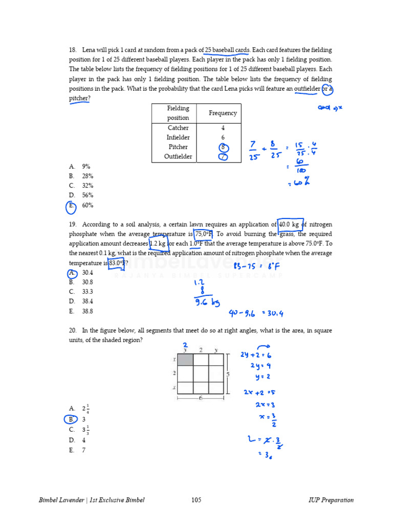 Probability and Math Problems Analysis | PDF | Sphere
